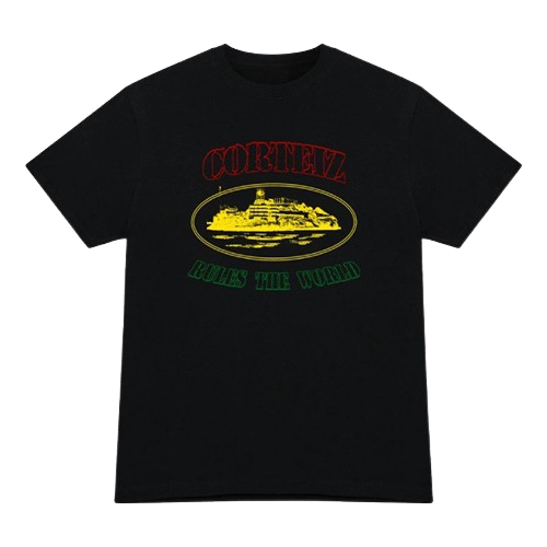 Corteiz Black Alcatraz T-Shirt