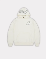Corteiz Marque C-Star Logo Blanc Pull