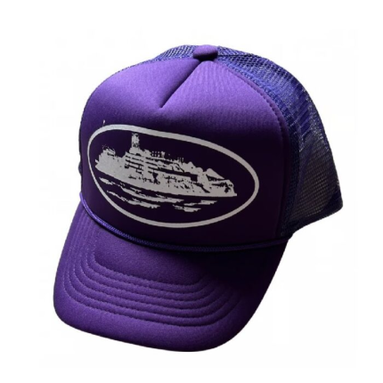 Corteiz Marque Logo Alcatraz Gris Casquette