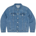 Corteiz Marque C-Star Logo Denim Bleu Veste