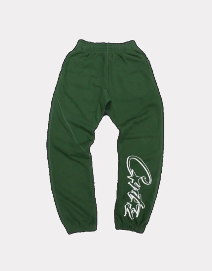 Corteiz Marque CRTZ Dropout Vert Jeans